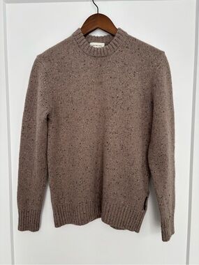 Calvin Klein Jeans Speckled Taupe Crewneck Sweater